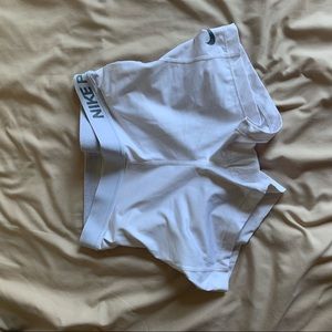 White Nike Pro Spandex- Size M